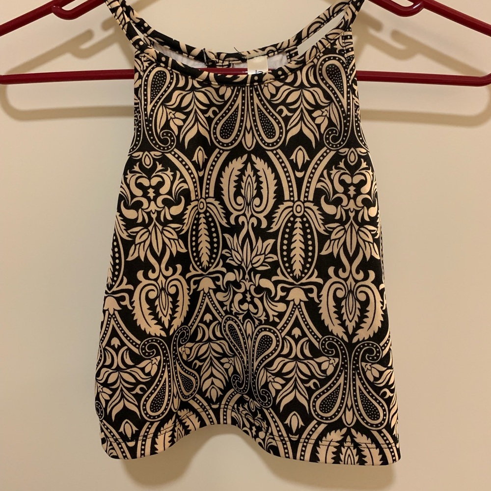 Halter crop top